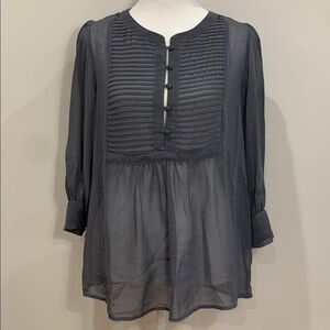 Banana Republic sheer blouse